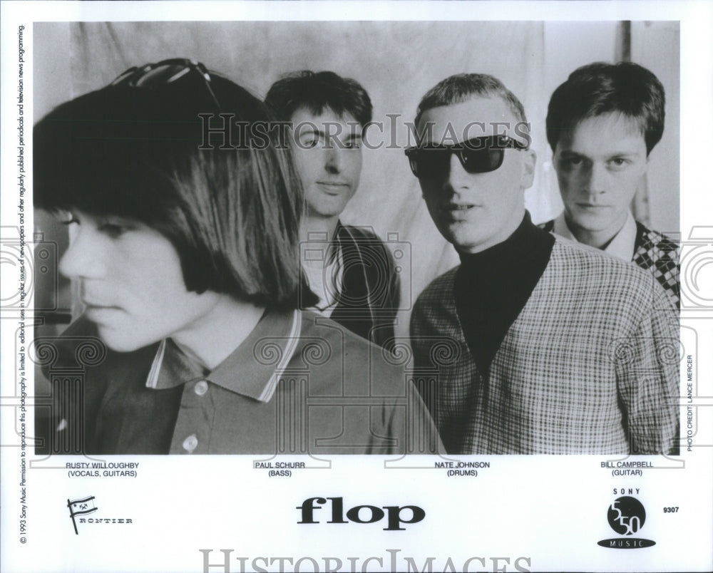 1993 Press Photo Recording Artists &quot;Flop&quot;