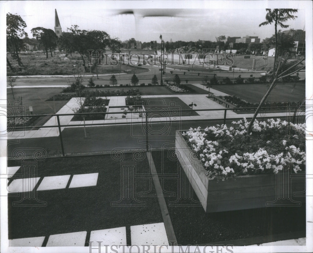 1962 Press Photo Floristry Retail Florists Trans World - Historic Images