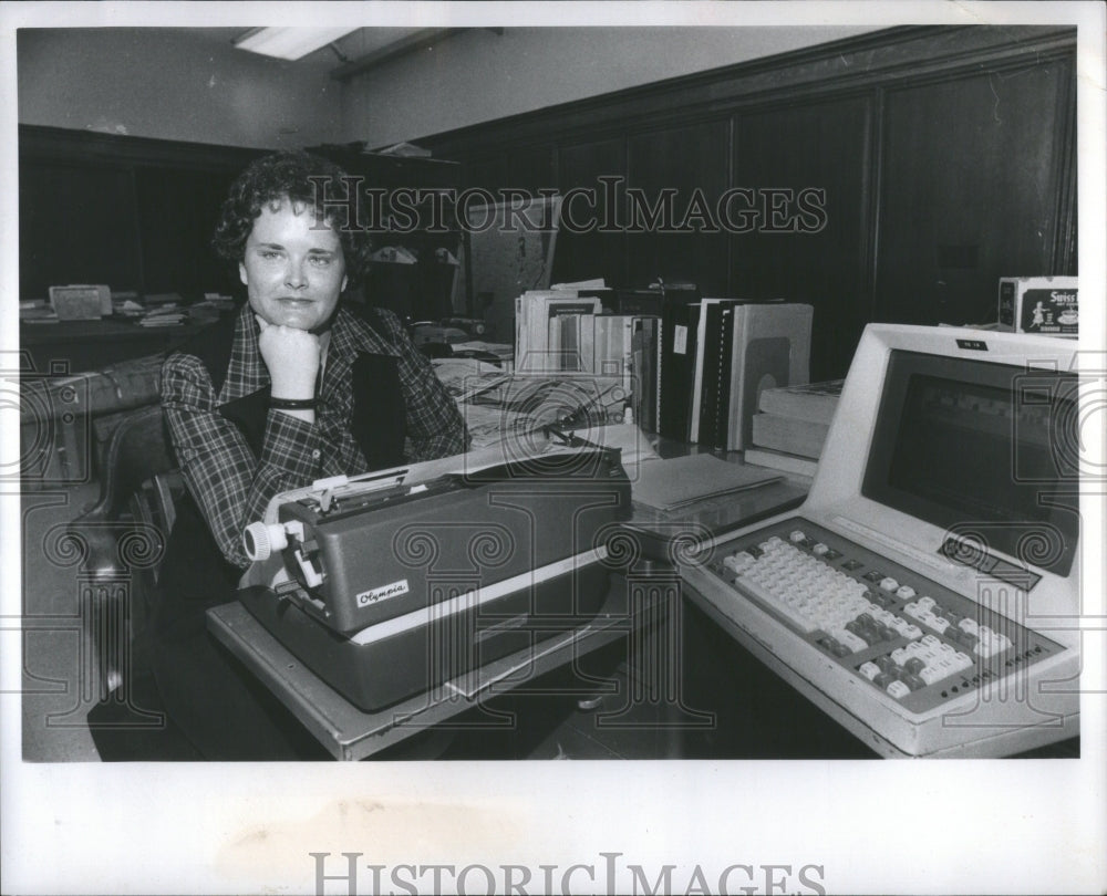 1978 Press Photo Susan Fleming News Employ Lady