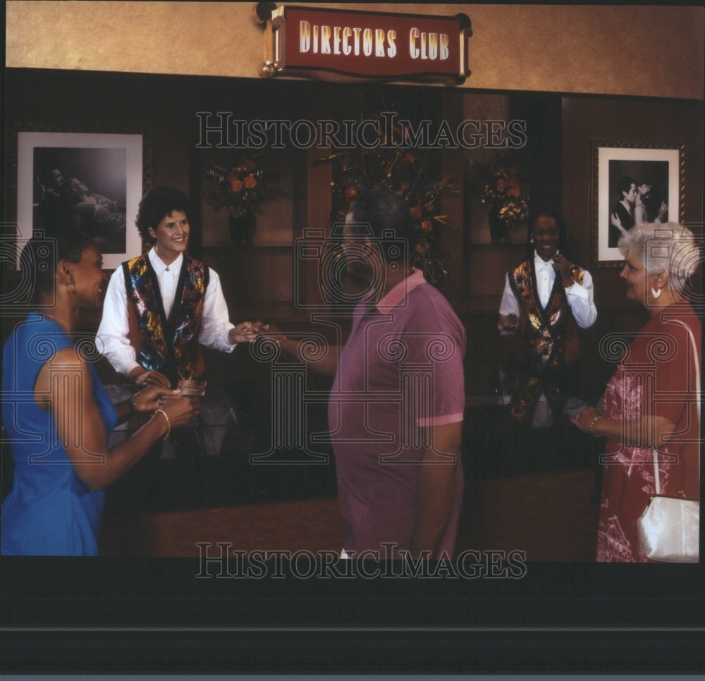 Press Photo MGM Detroit Grand Casino Directors Club