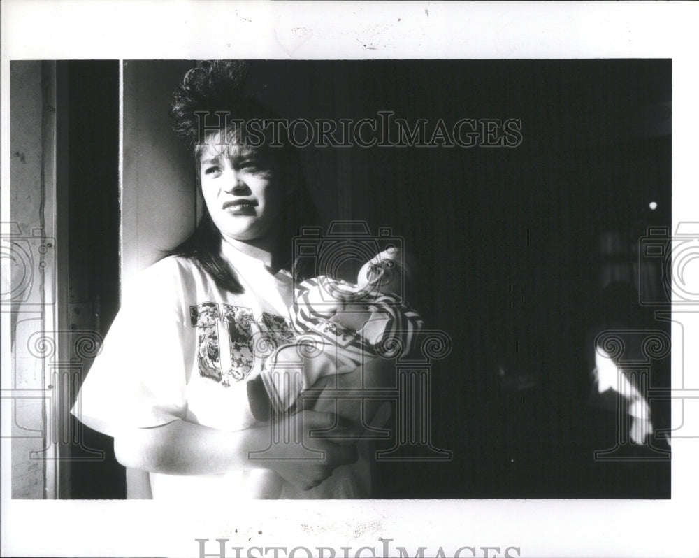 1991 Press Photo Chena Goana &amp; Baby Gang &quot;Latin Count&quot; - RRS83949 - Historic Images