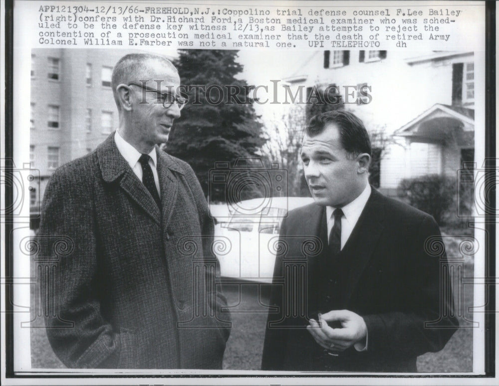 1966 Press Photo Coppoino Lee Bailey Richard Ford