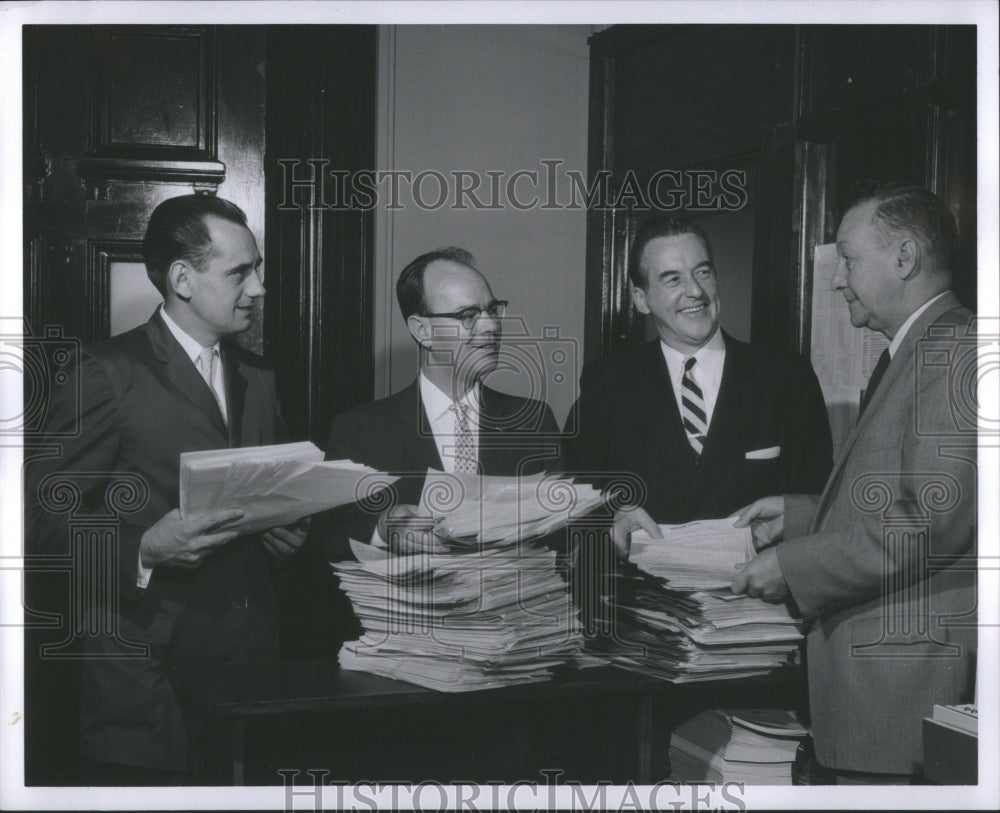 1958 Press Photo Donald Brown Patter Charles Bagwell