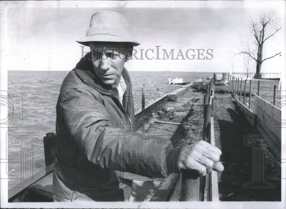 1973 Press Photo Ray Trombley