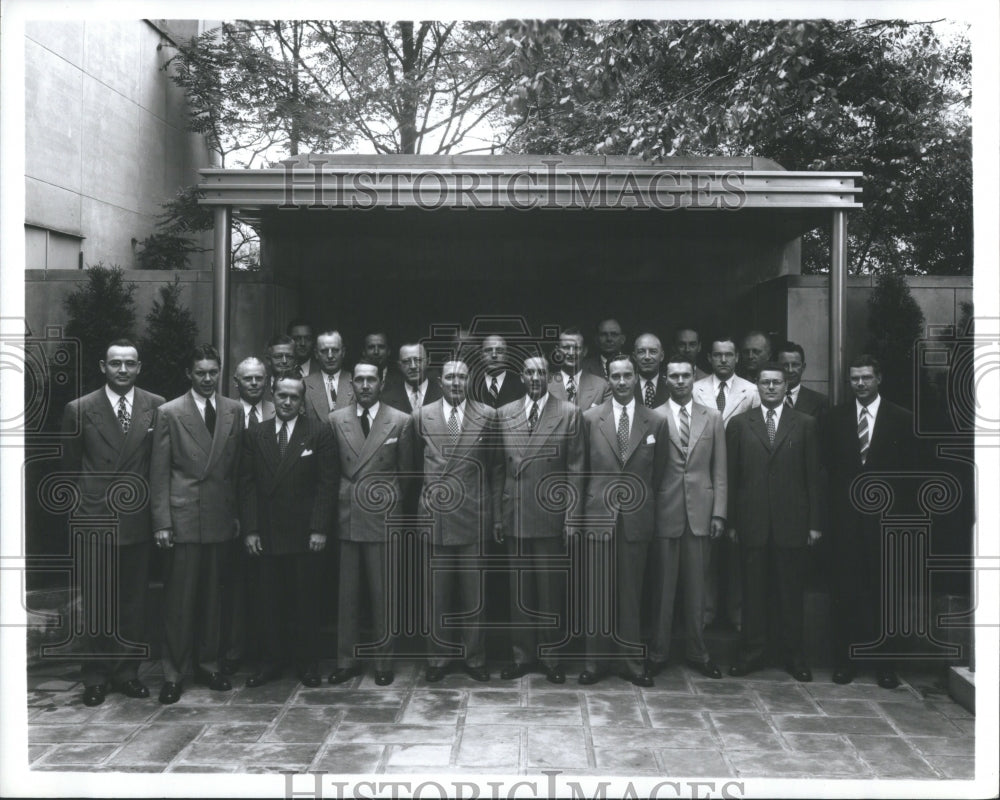 Press Photo Ford Motor Company Executives Group