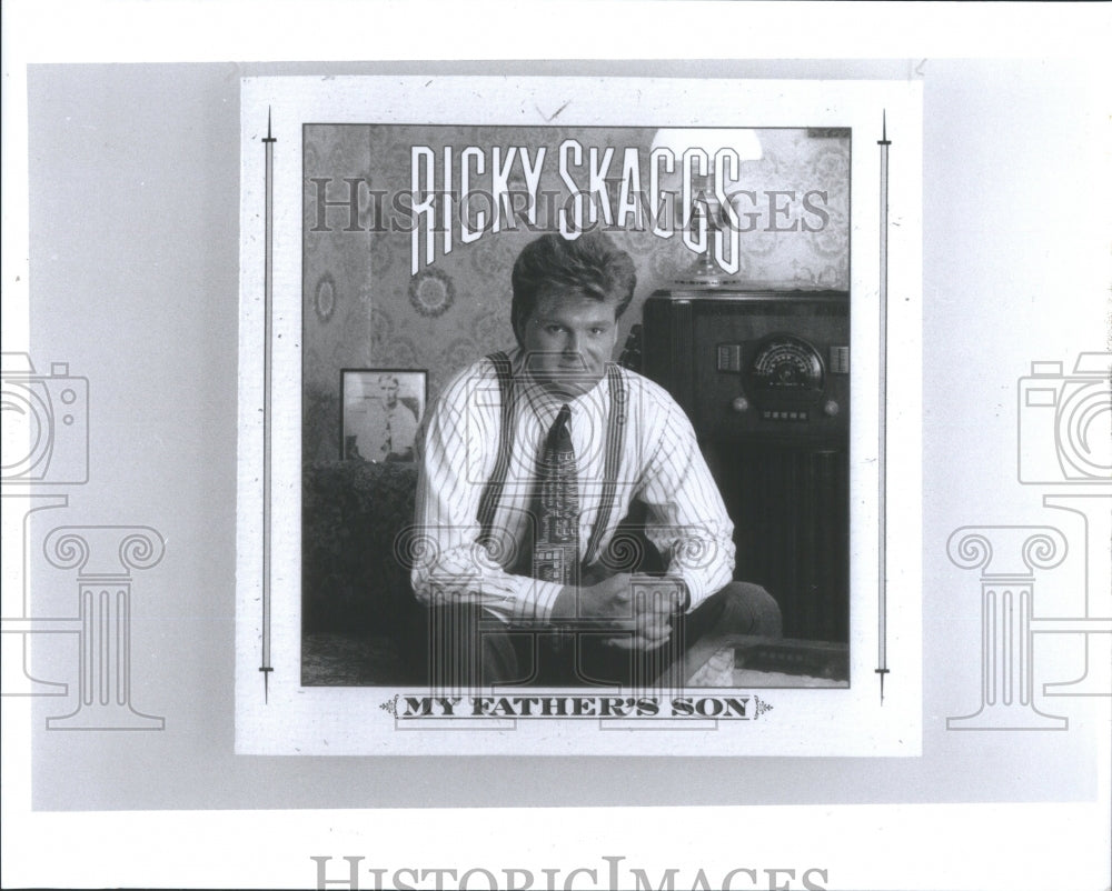 1992 Press Photo Ricky Skaggs Musician