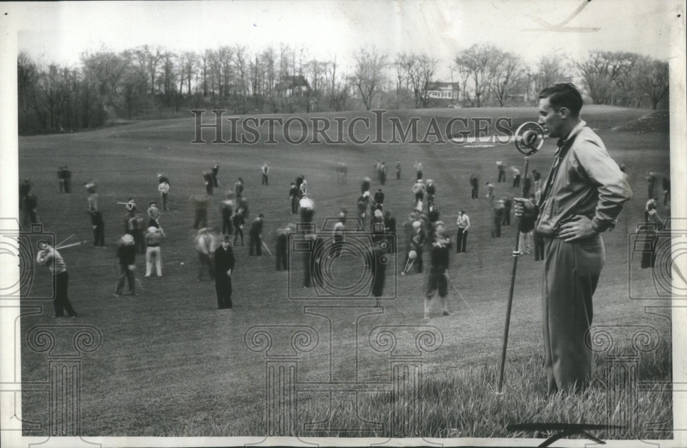 1937 Press Photo Ernie Shave