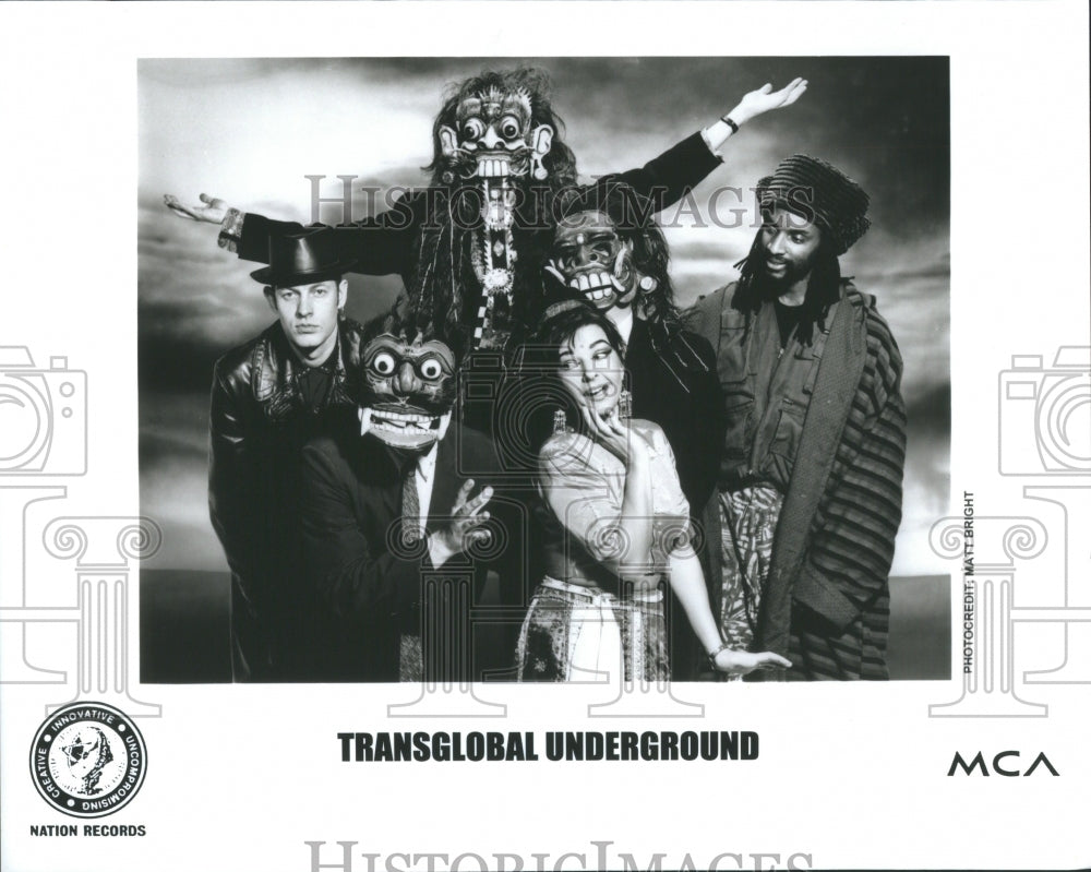 1997 Press Photo Transglobal Underground