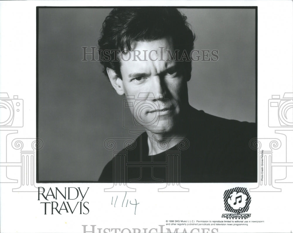 Press Photo Randy Travis Actor Singer