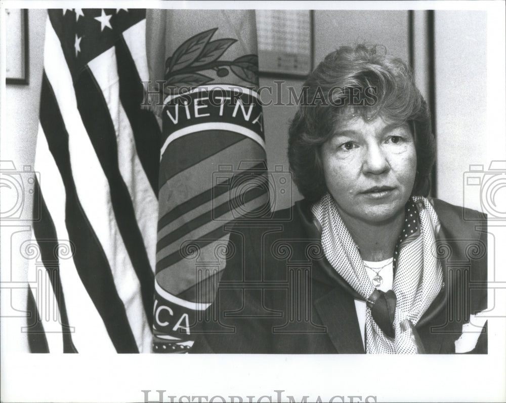 1988 Press Photo Mary Stout President