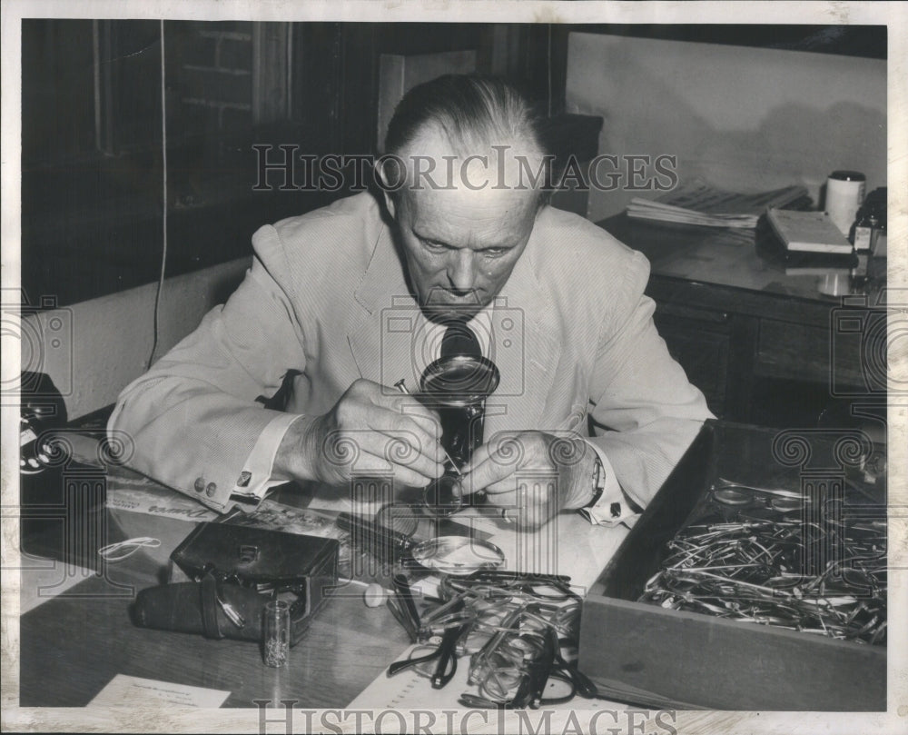 1958 Press Photo Principal Russia School