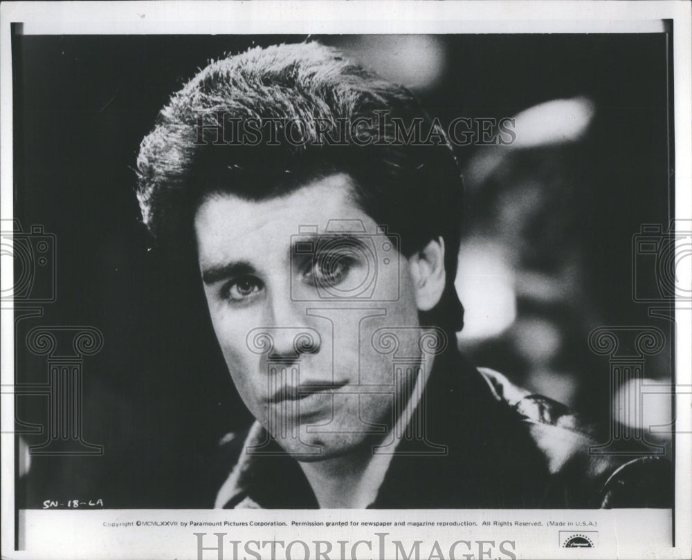 1979 Press Photo John Joseph Travolta Actor Singer