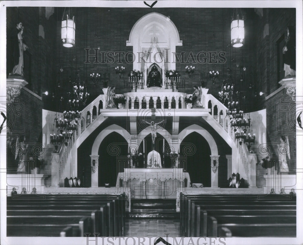 1959 Press Photo Free Laune Schachern Prayer Church