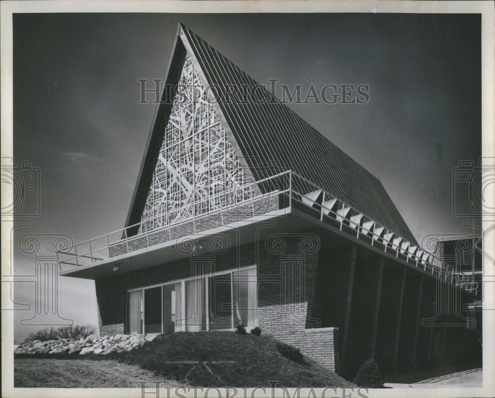 1960 Press Photo Catholic Church Basilian Pautior