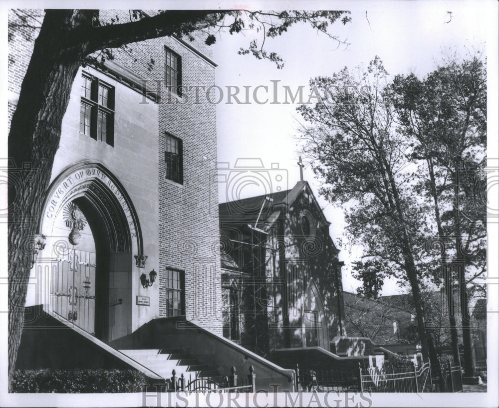 1957 Press Photo Catholic Orders Mary Building