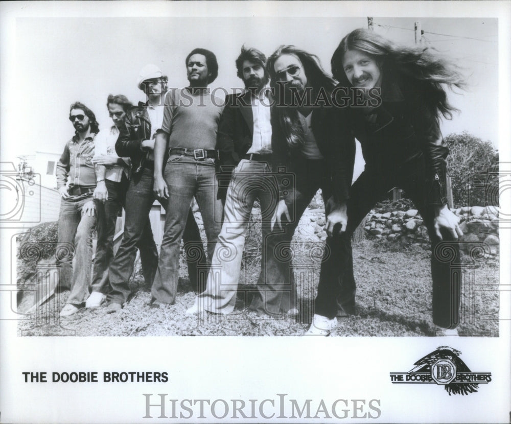 Press Photo Doobie Brothers Michael Hossack Patrick Sim