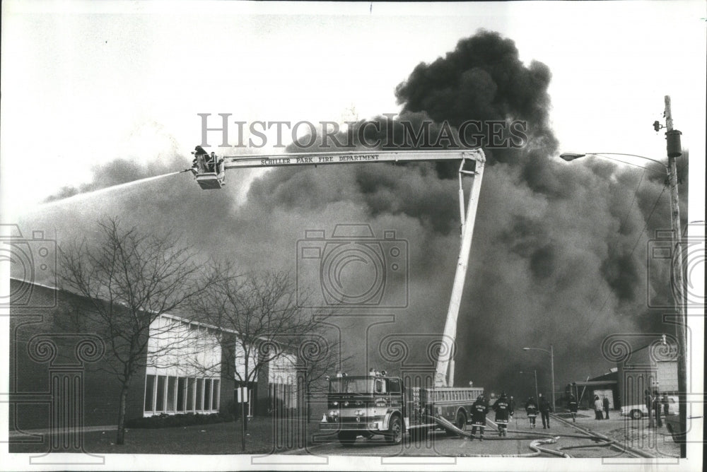 1978 Press Photo Clear Pack Plastics Co Schillar Park