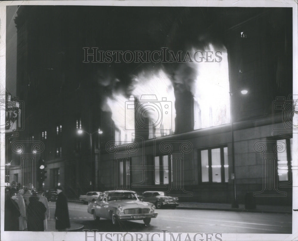 1957 Press Photo Second Floorof City Hall Fronting Rand