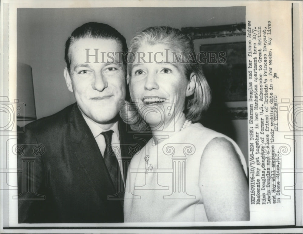 1968 Press Photo Sharman Douglas Andrew Mackenzie