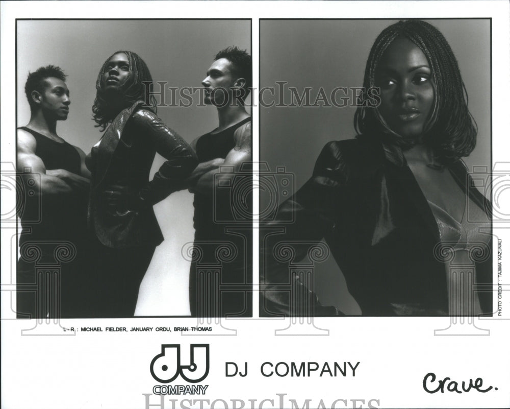 1997 Press Photo DJ Company Micheal Fielder January Ord