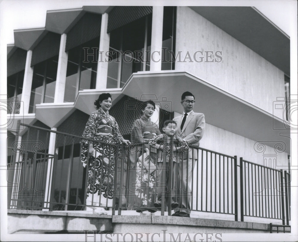 1958 Press Photo Surgron Taketo Katsuki McGregor