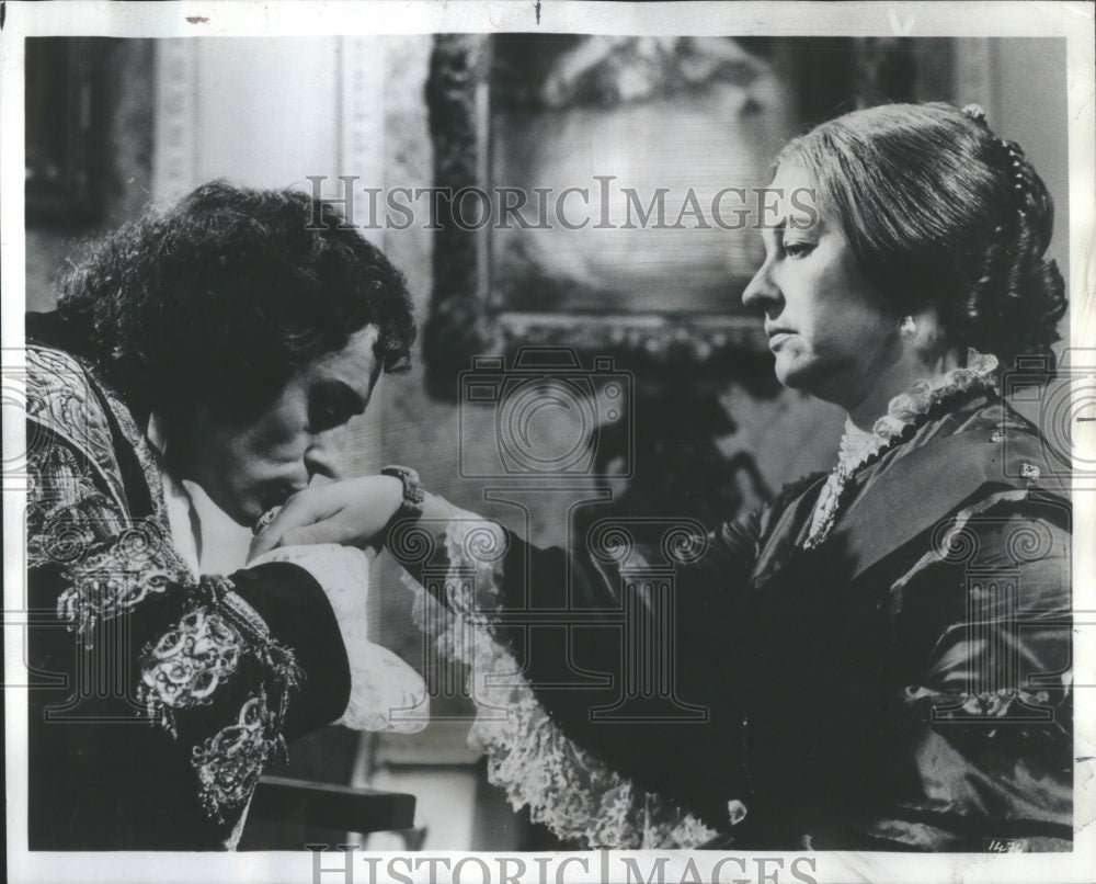 1980 Press Photo Ian McShane Rosemary Leach Stars