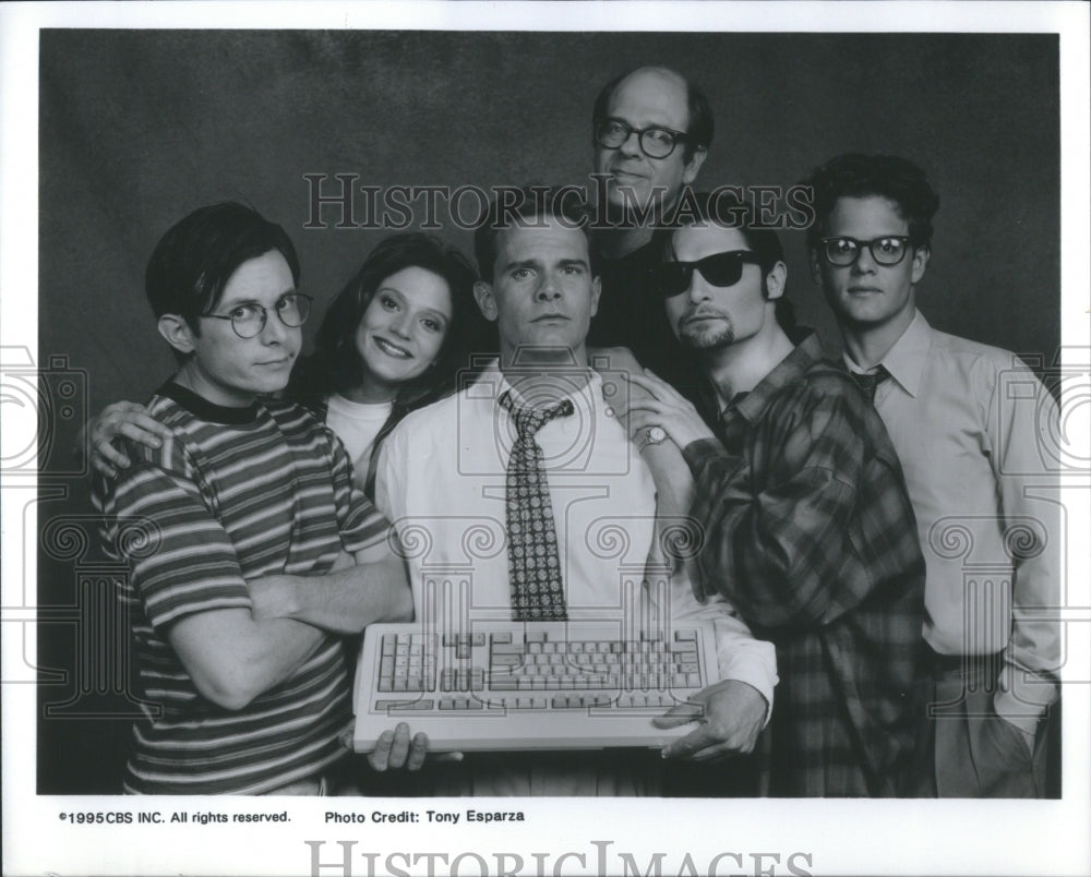 1995 Press Photo Dweebs Farrah ForkeStephen Tobolowsky