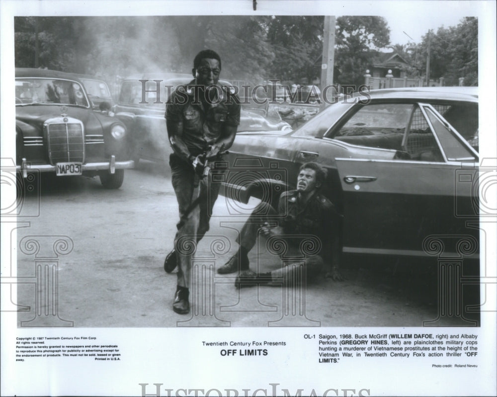 1988 Press Photo Willem Dafoe