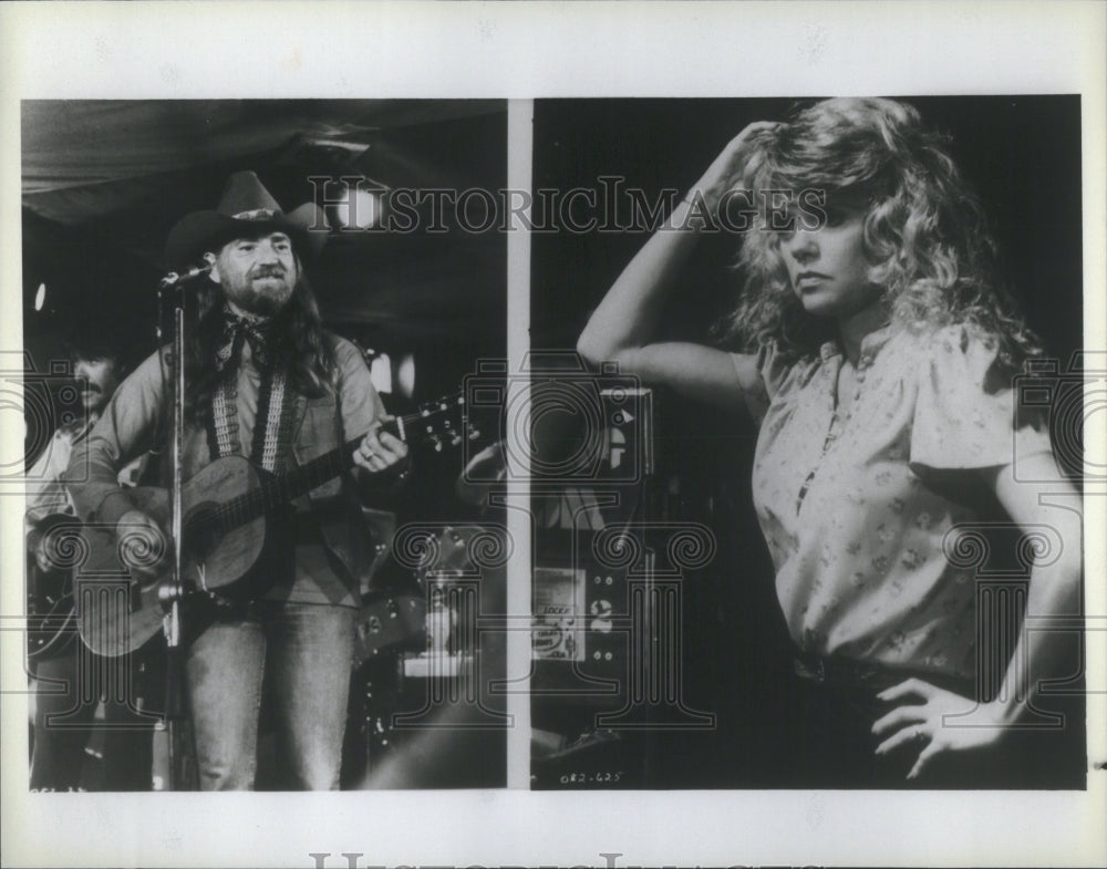 1982 Press Photo Willie Nelson