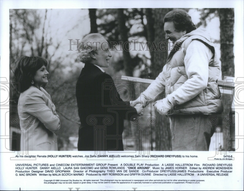 1990 Press Photo Holly Hunter