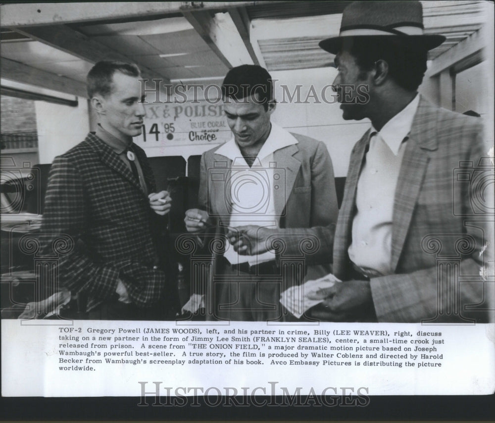 1979 Press Photo Onion Field Joseph Wambaugh Harold