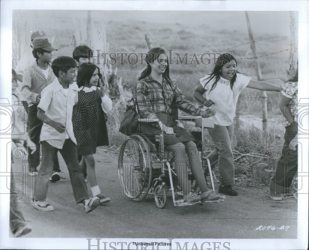 1977 Press Photo Marilyn Hassett Actress