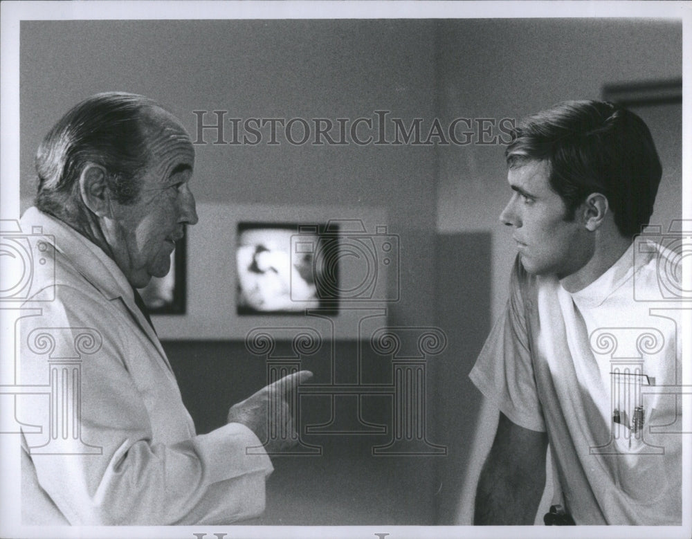 1970 Press Photo Broderick Crawford Actor