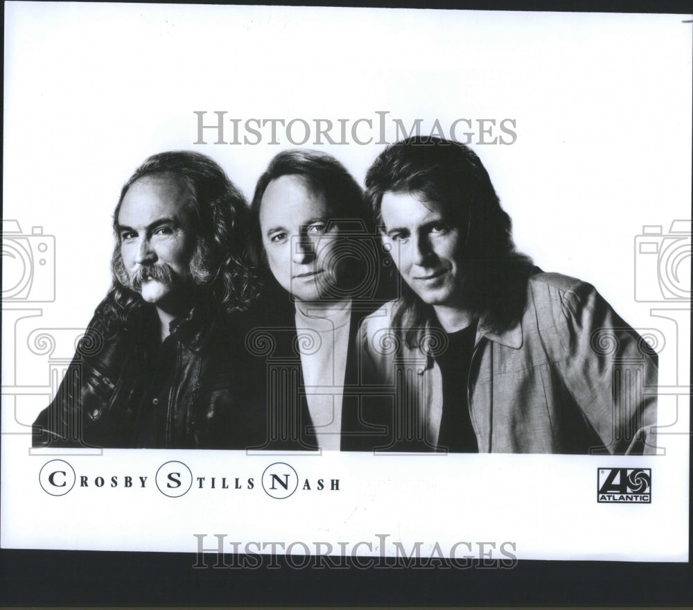 1990 Press Photo Crosby Stills Nash Entertainers