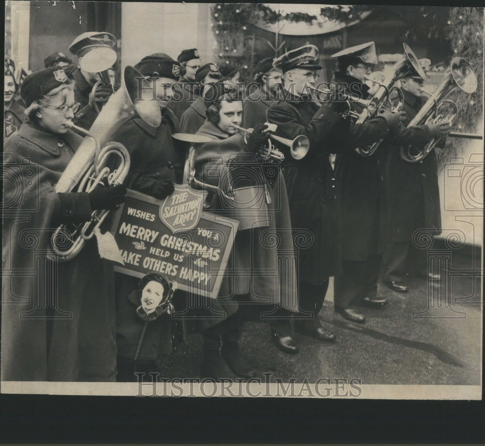 1956 Salvation Army Cadets March - Historic Images