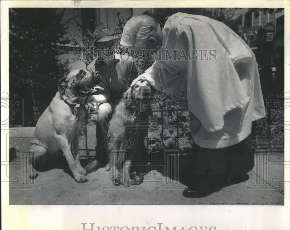 1988 Press Photo St. Chrysostom Church