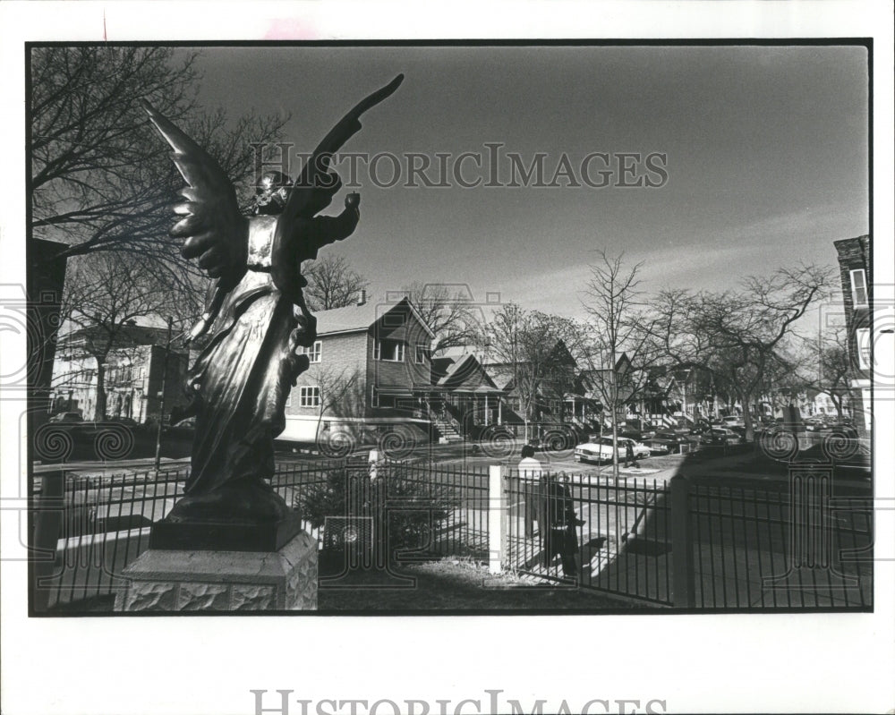 1980 Press Photo St Gabriel Roman Catholic Church