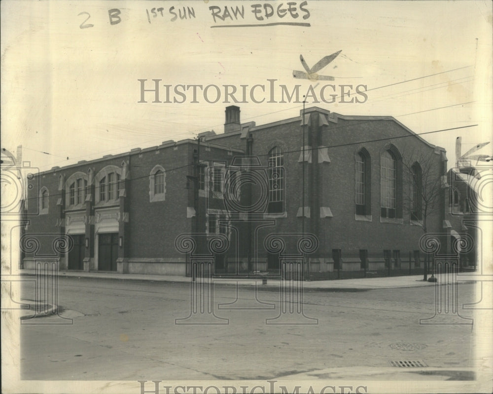 1939 Press Photo St.Sabina Community Center