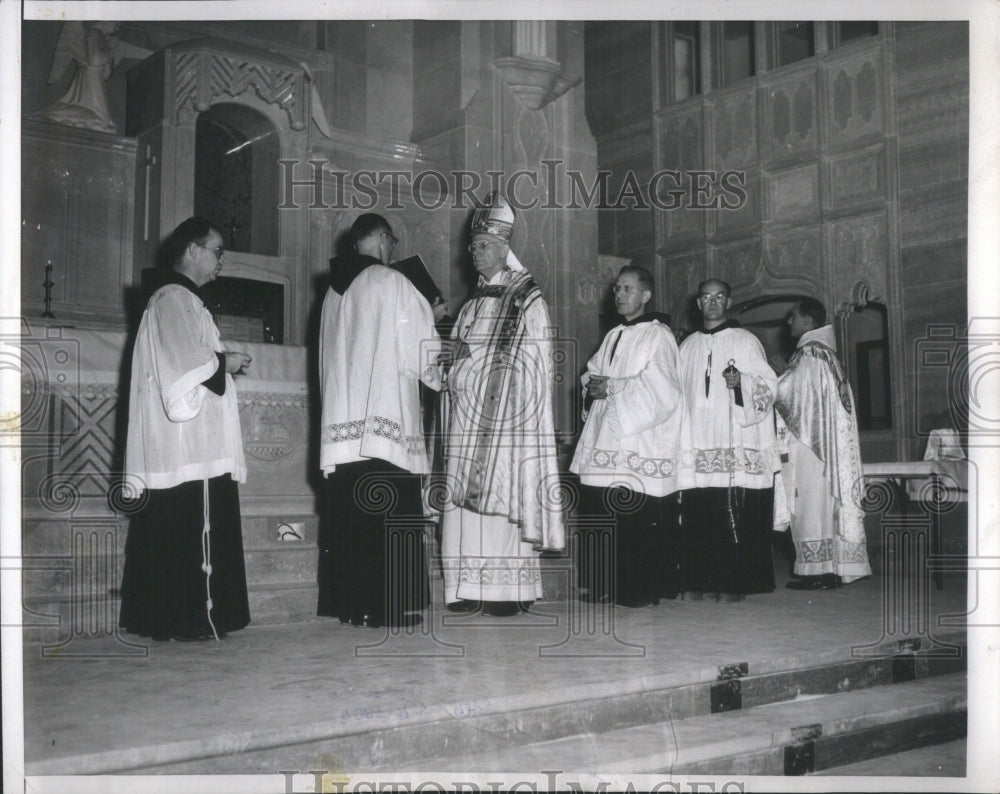 1953 Press Photo St Peter&#39;s Church