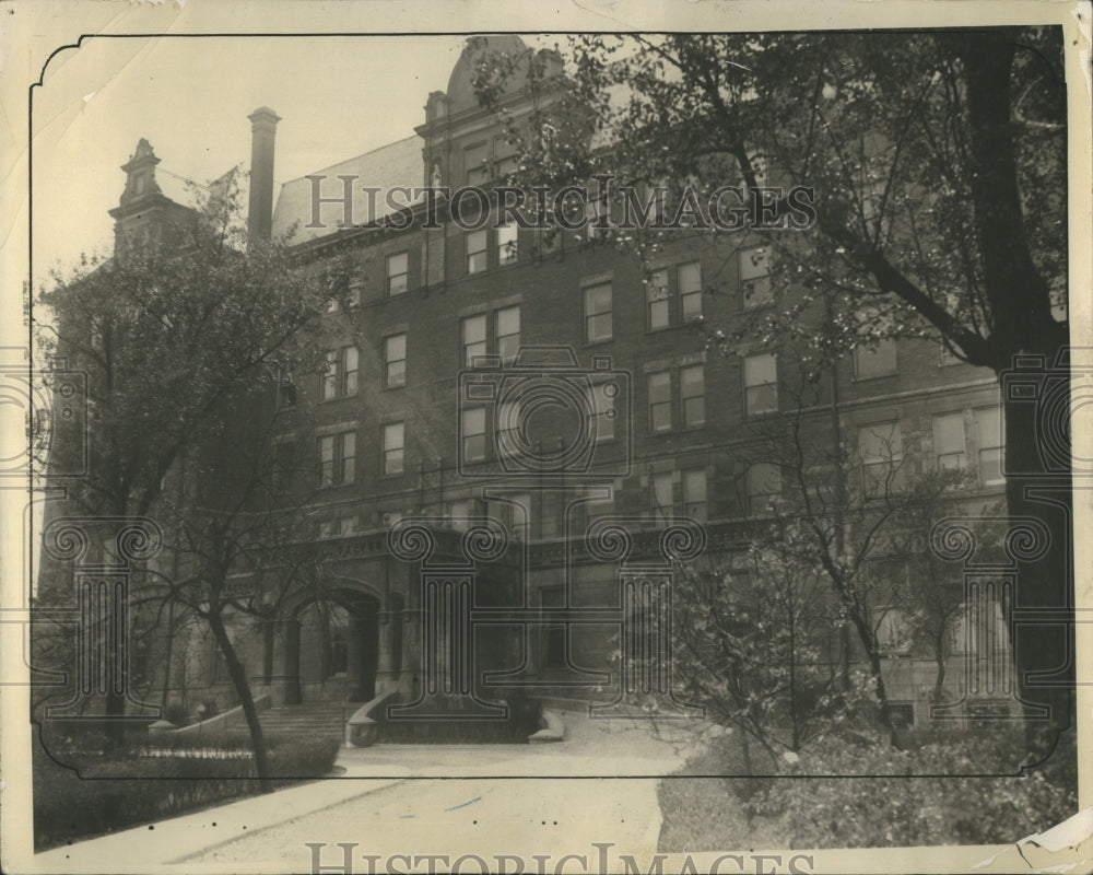 1929 Press Photo St Mary Hospital - Historic Images