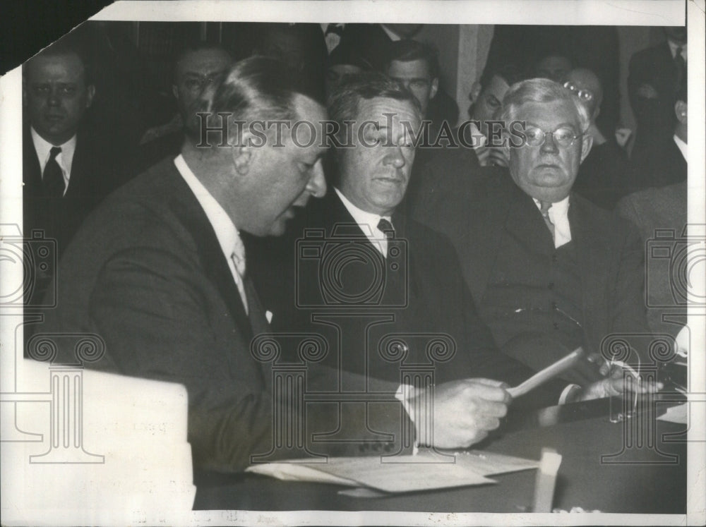 1932 Press Photo Richard Whitney NY Stock Exchange