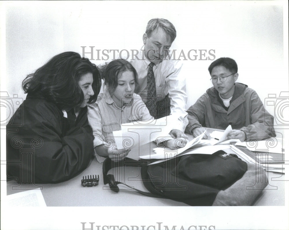 1996 Professor Bruce Wheeler U. Of I Press Photo