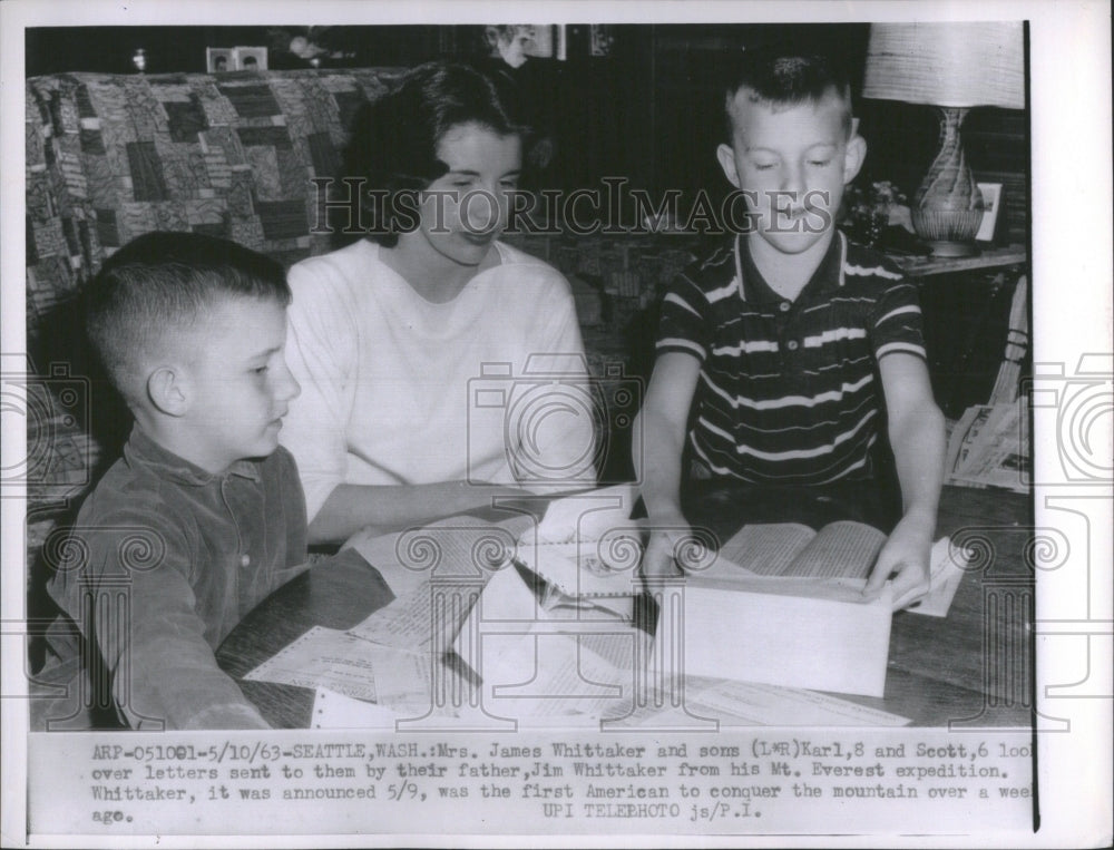 1963 Press Photo Jim Whittaker James Whittaker Scott