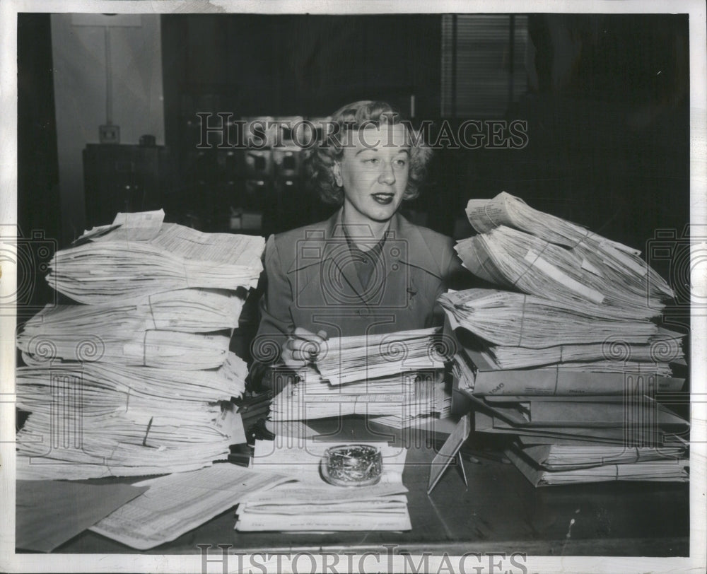 1954 Press Photo Laverne Nelson