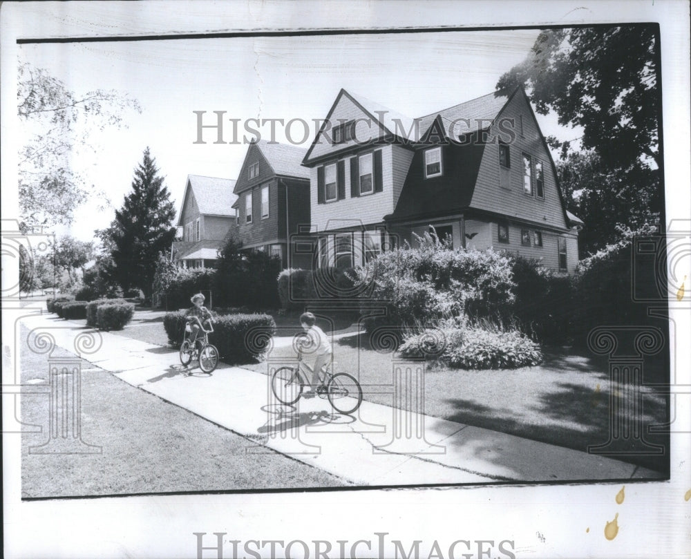 1980 Press Photo Chicago&#39;s Neighborhoods