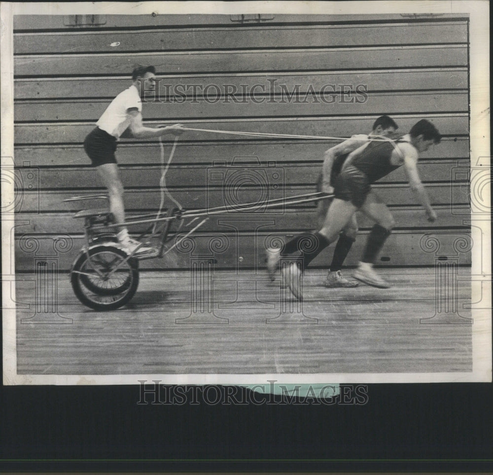 1958 Press Photo &quot;Latin Week&quot; at Muskego High School