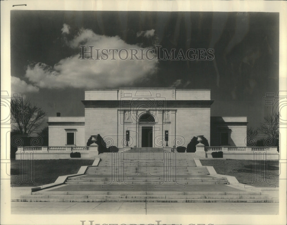 1934 Press Photo American Institute Pharmacy Building