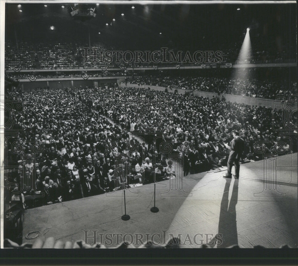 1966 Press Photo CCCO Convener Al Raby Freedom Festival