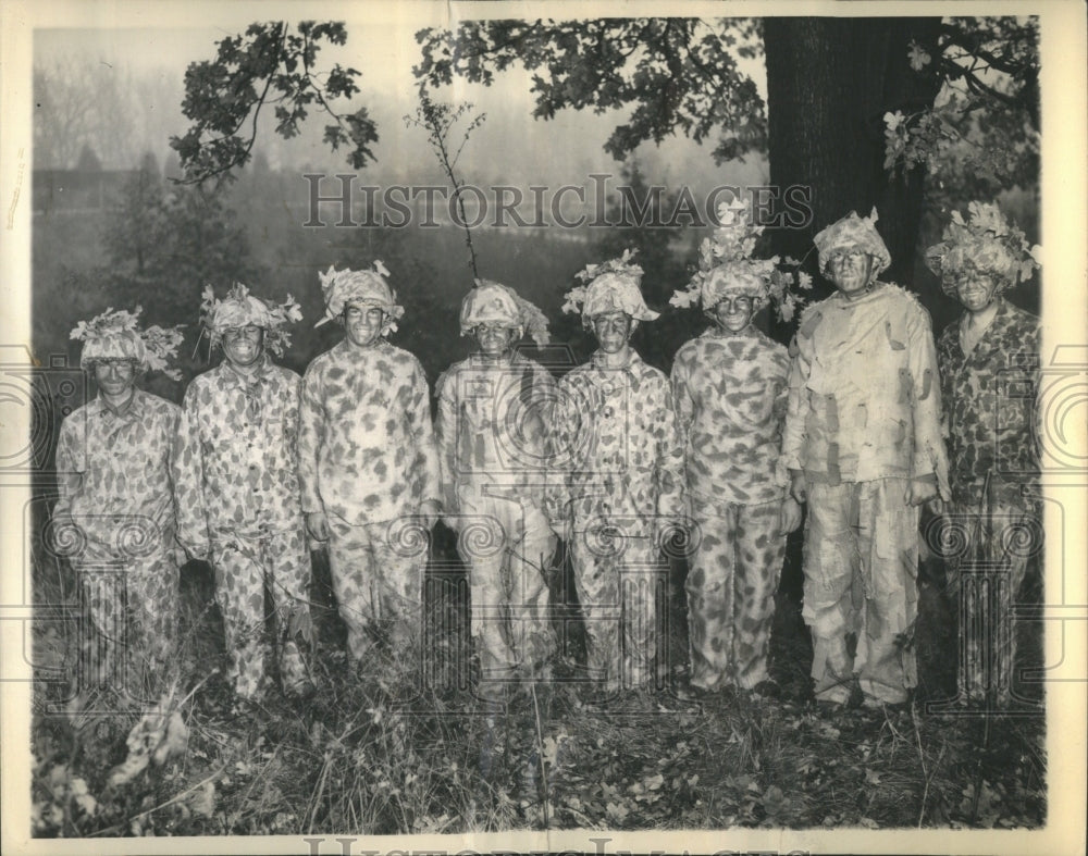 1942 Press Photo Jefferson Barracys Twids Students fla