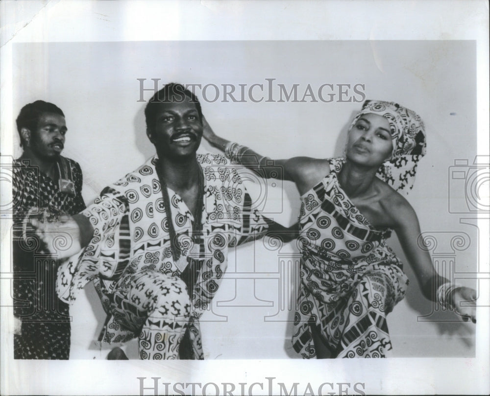 1975 Press Photo Urban Gateways Contemporary Africans